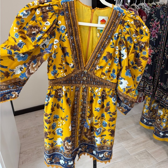 Farm Rio: Yellow Flowering Garden Tree Mini
Dress - Picture 7 of 13